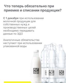 Что теперь обязательно при приемке и списании продукции?